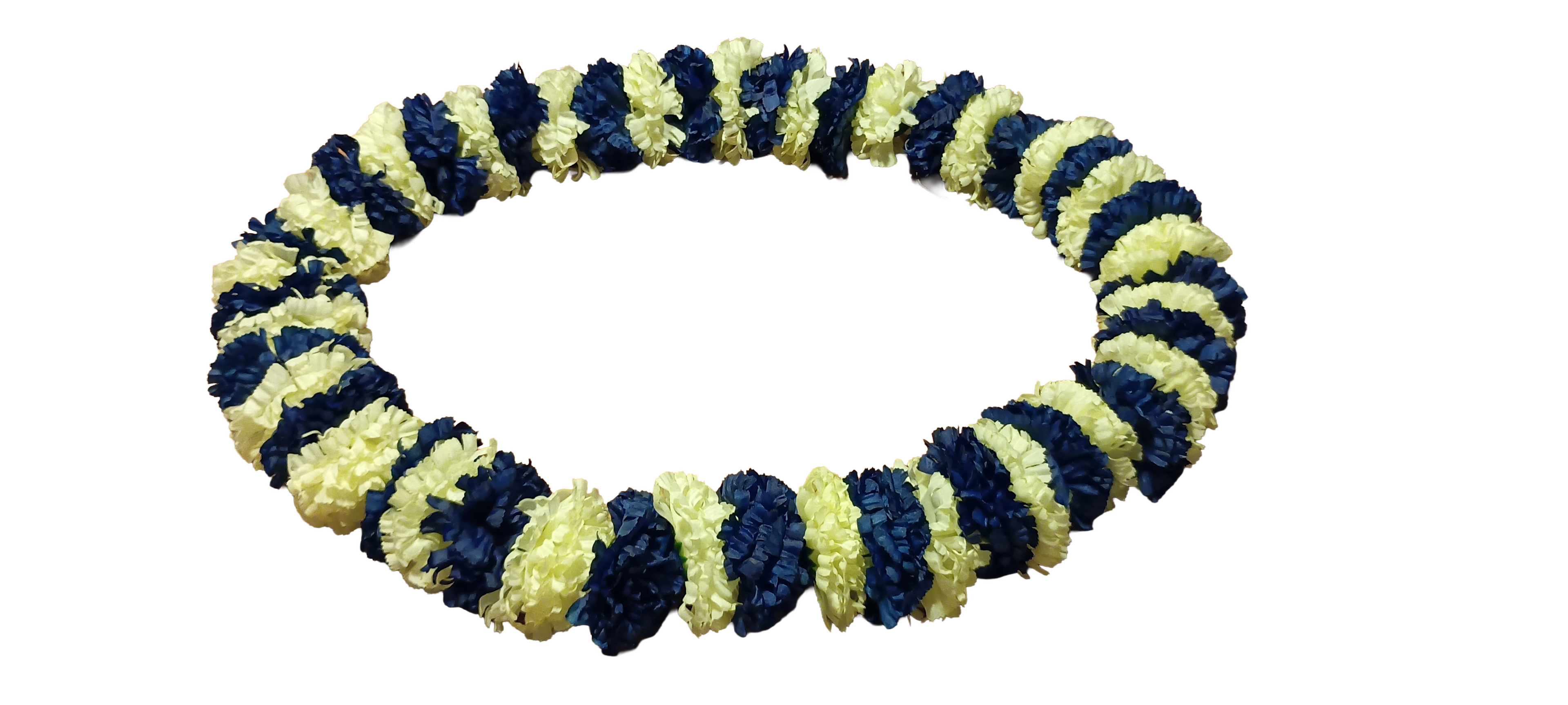 Lemon and Royal Blue Garland for VW Campervan T2, T25, T4, T5 or Beetle